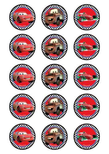 Lightning Mcqueen Cupcake Images - Click Image to Close